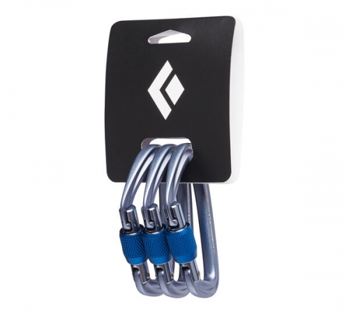 Купить Набор карабинов Black Diamond HotForge Screwgate 3 Pack 3шт BD381079 в Киеве по лучшей цене с доставкой в Украине | Магазин NORTHWALL